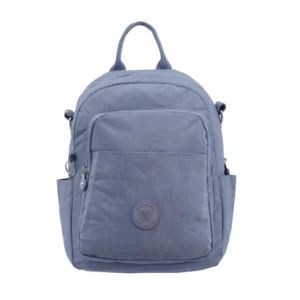 Caprice Collection Unisex Medium Backpack – Water-Resistant Nylon, Adjustable Straps