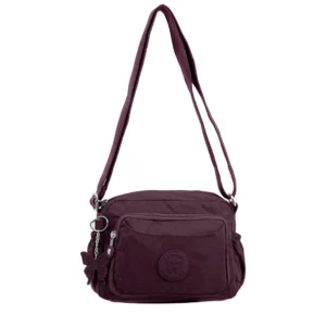 Caprice Collection Unisex Small Crossbody Bag – Compact, Water-Resistant Nylon