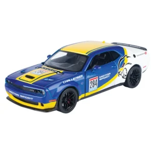 MOTORMAX 1:24 GT Racing - 2018 Dodge Challenger Hellcat Widebody - Die-Cast Model Car