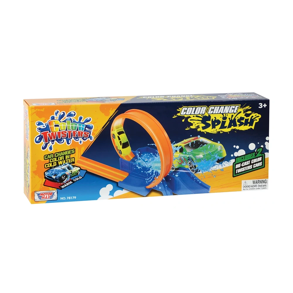 MOTORMAX Color Twisters - Color Change Car Wash w/ 2 pc 3" Cars