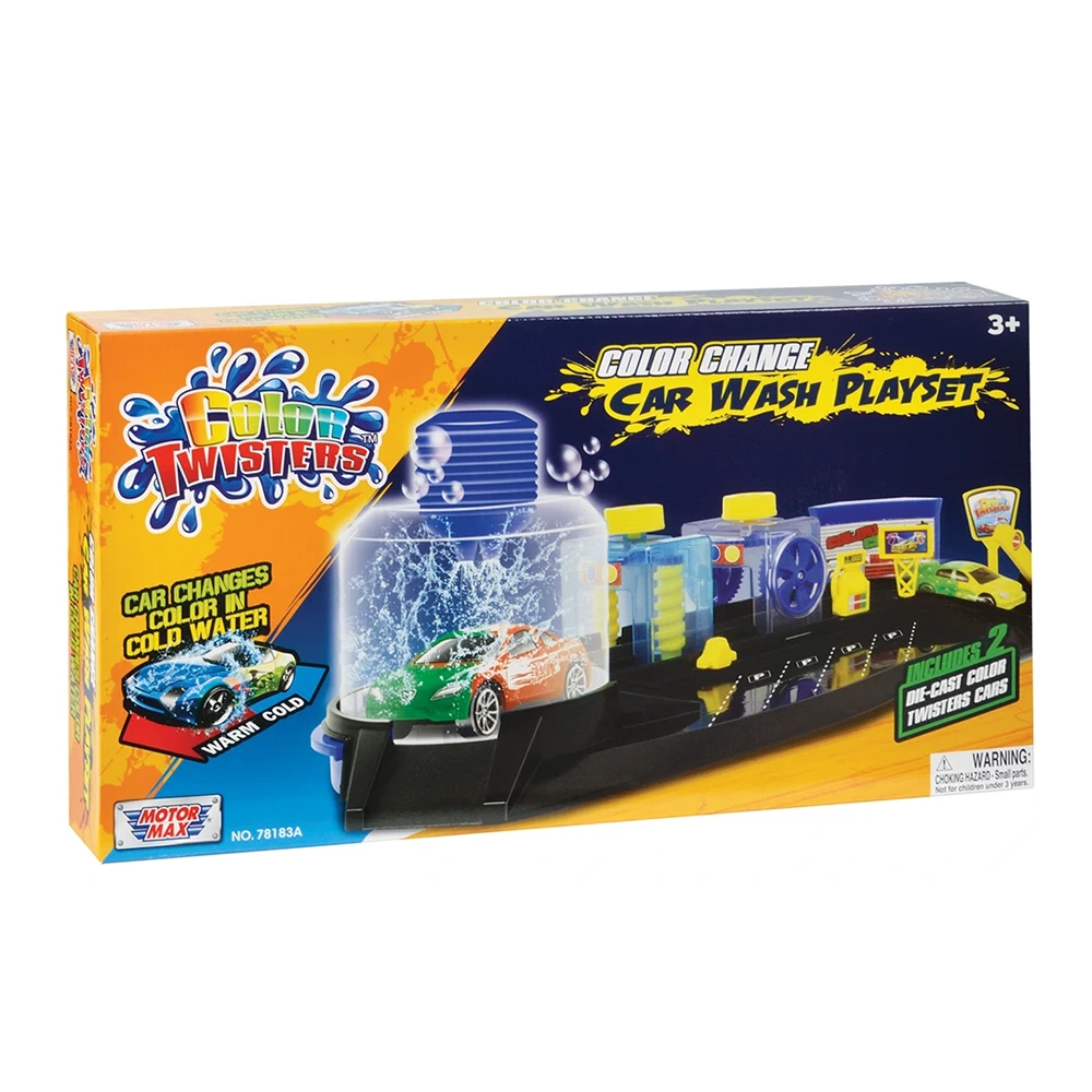 MOTORMAX Color Twisters - Color Change Splash w/ 2 pc 3" Cars