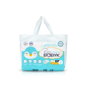 BABYK Premium Baby Diapers Newborn (NB) – 32 Pieces