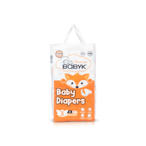 BABYK Premium Baby Diapers Medium (M) – 52 Pieces