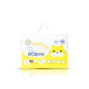 BABYK Premium Baby Diapers XXL – 40 Pieces