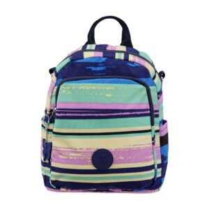Caprice Collection Unisex Medium Backpack – Water-Resistant Nylon, 15L, Adjustable Straps